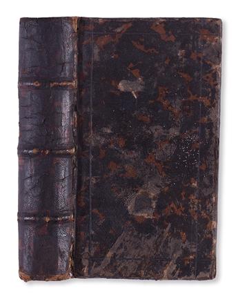 DANTE ALIGHIERI. Il Dante. Con argomenti, & dechiaratione de molti luoghi, novamente revisto, & stampato.  1547